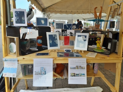 Le marché des créateurs: mon stand