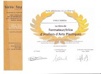 Isabelle BOIREAU, Formatrice d'arts plastiques: Ma formation